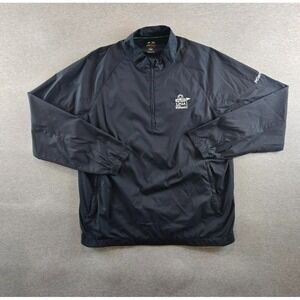 Adidas Golf Womens Climaproof LPGA Classic 1/4 Zip Windbreaker Jacket Size Large